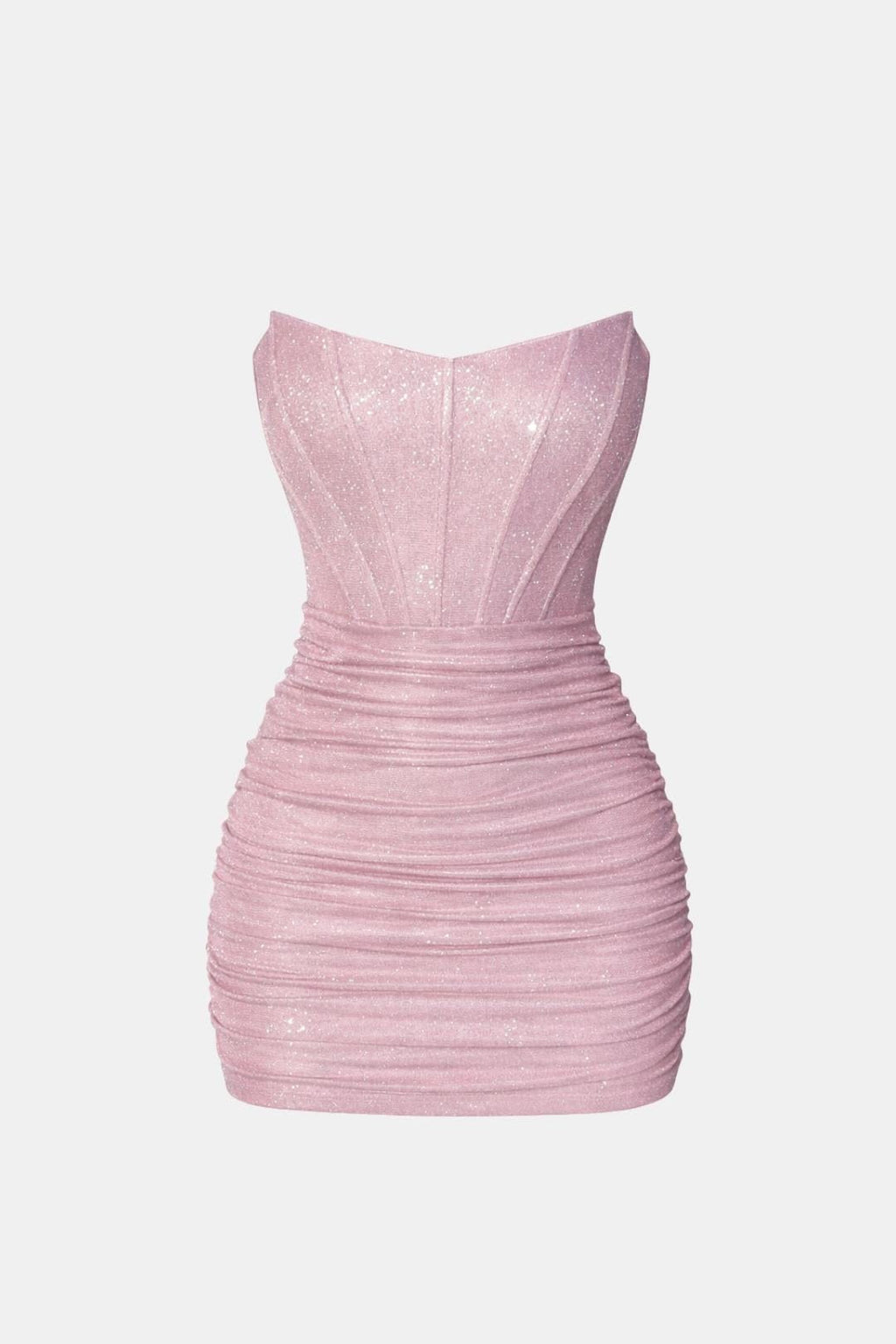 Larisa | Sexy Mini-Corsetjurk met Glitterlook