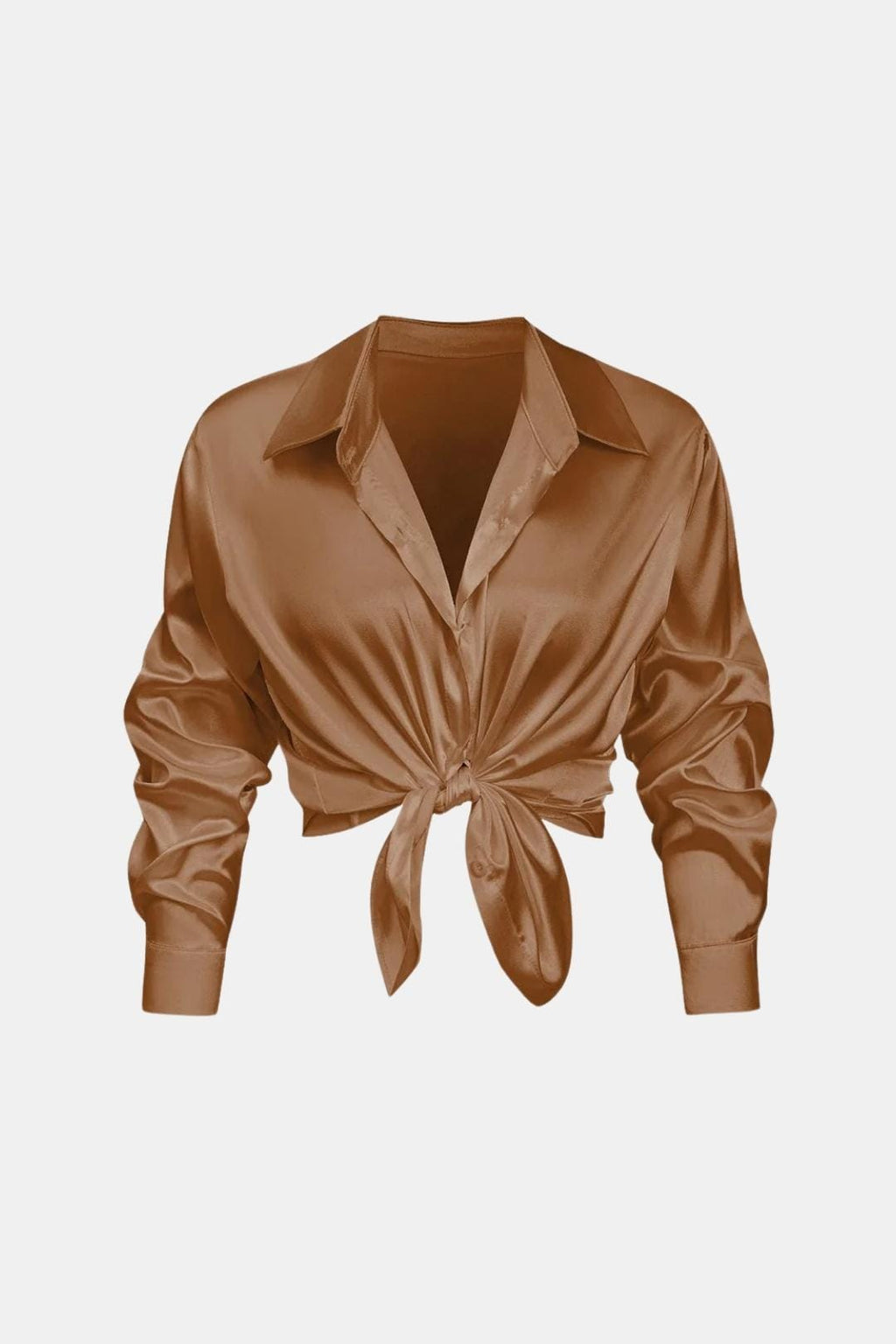 Lexie | Elegant blouse dames top satijn strik