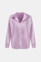 Lexie | Elegant blouse dames top satijn strik
