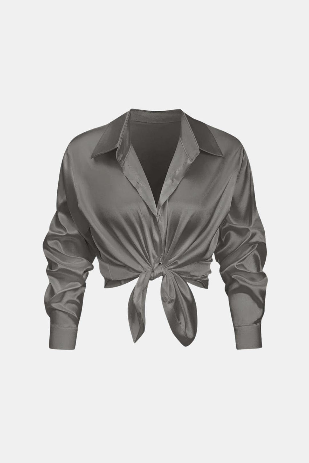 Lexie | Elegant blouse dames top satijn strik
