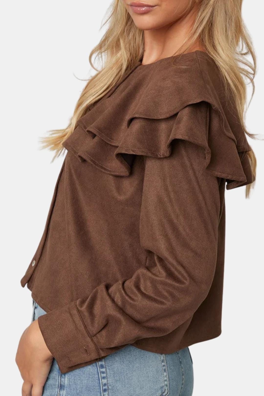 Matilda | Chic Ruffle Blouse Dames Top Casual
