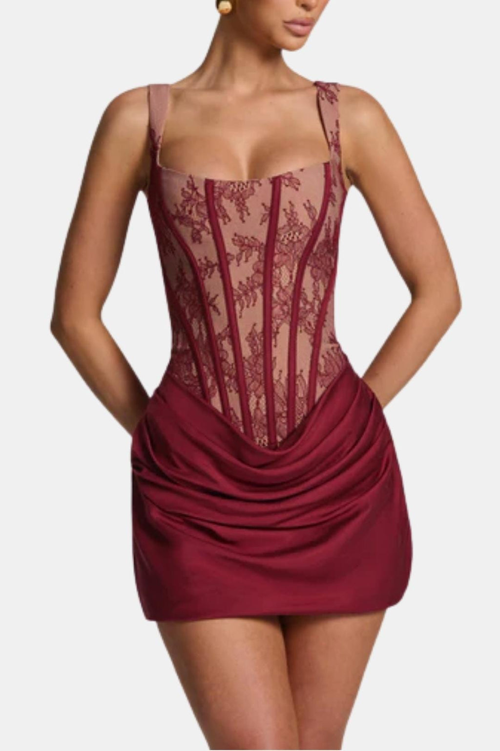 Melyna | Sexy Mini Jurk Bodycon Feestjurk