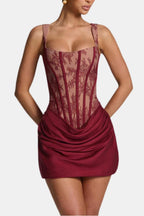 Melyna | Sexy Mini Jurk Bodycon Feestjurk