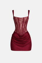 Melyna | Sexy Mini Jurk Bodycon Feestjurk