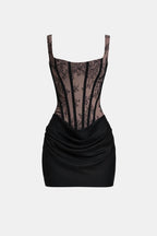 Melyna | Sexy Mini Jurk Bodycon Feestjurk