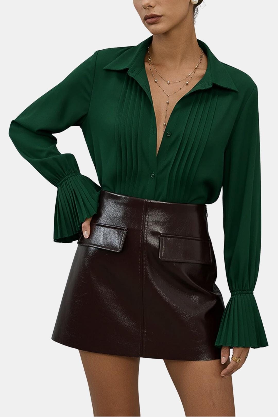 Nerisa | Elegant blouse dames top losvallend klassiek