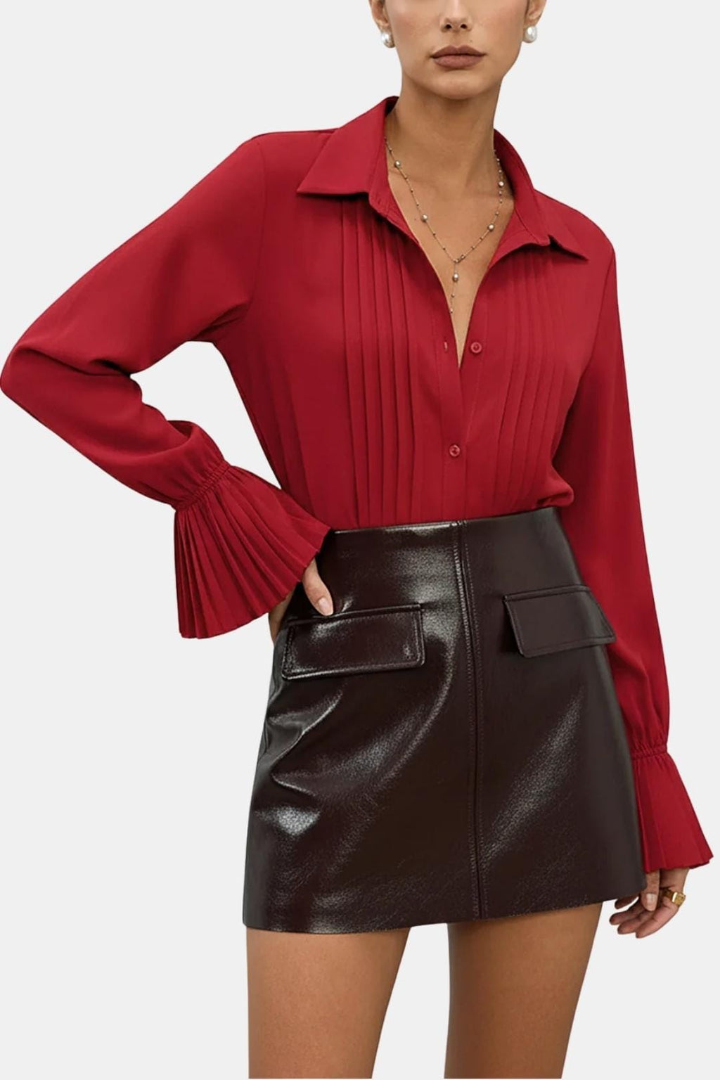 Nerisa | Elegant blouse dames top losvallend klassiek