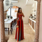 Savannah | Tie-dye maxi jurk kleurovergang elegant