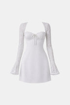 Orelia | Elegante mini-kanten jurk – feestelijke outfit