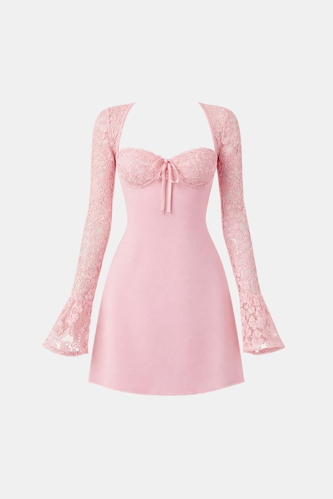 Orelia | Elegante mini-kanten jurk – feestelijke outfit