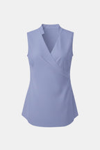 Peggy | Elegant mouwloze blouse dames top zakelijk