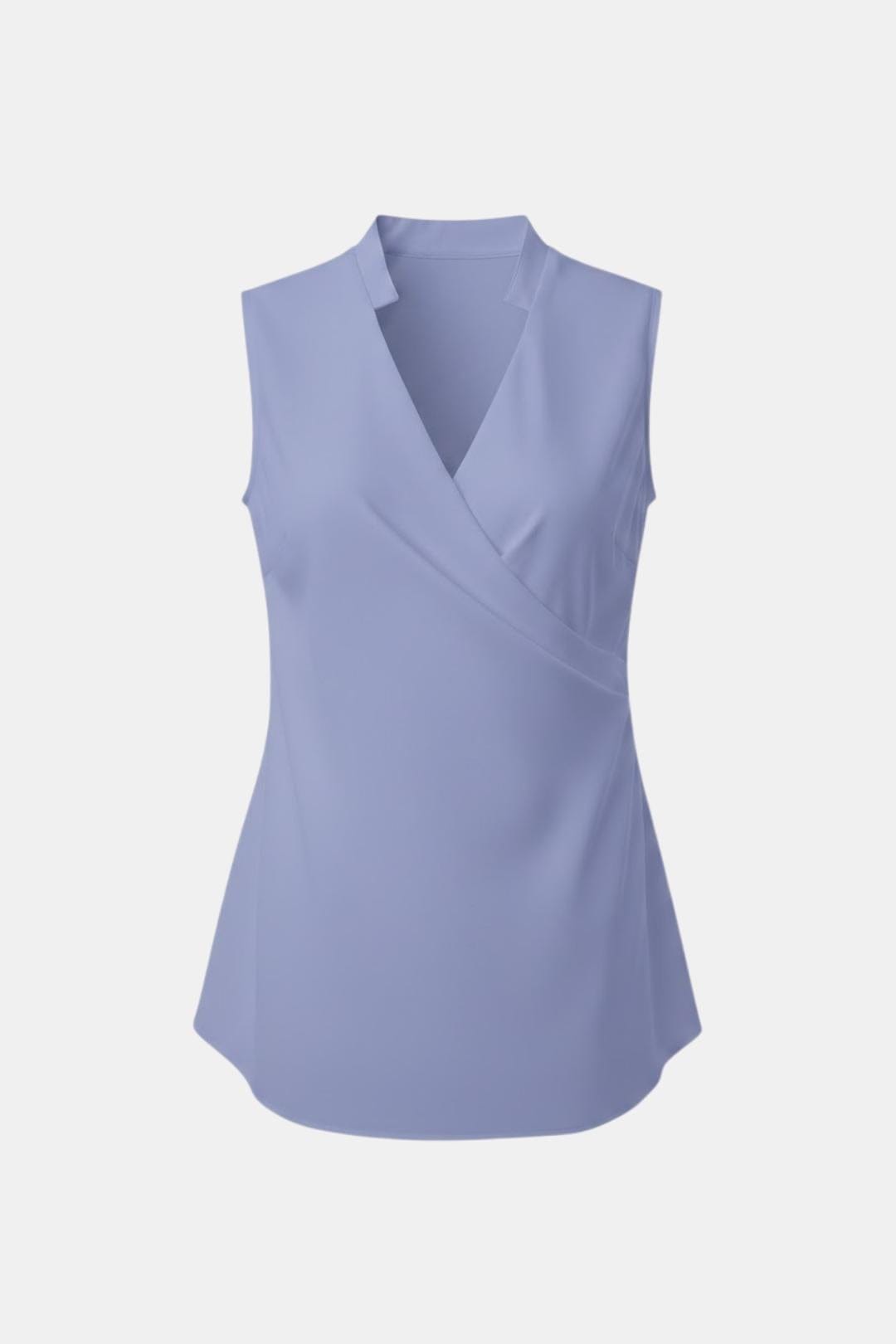 Peggy | Elegant mouwloze blouse dames top zakelijk