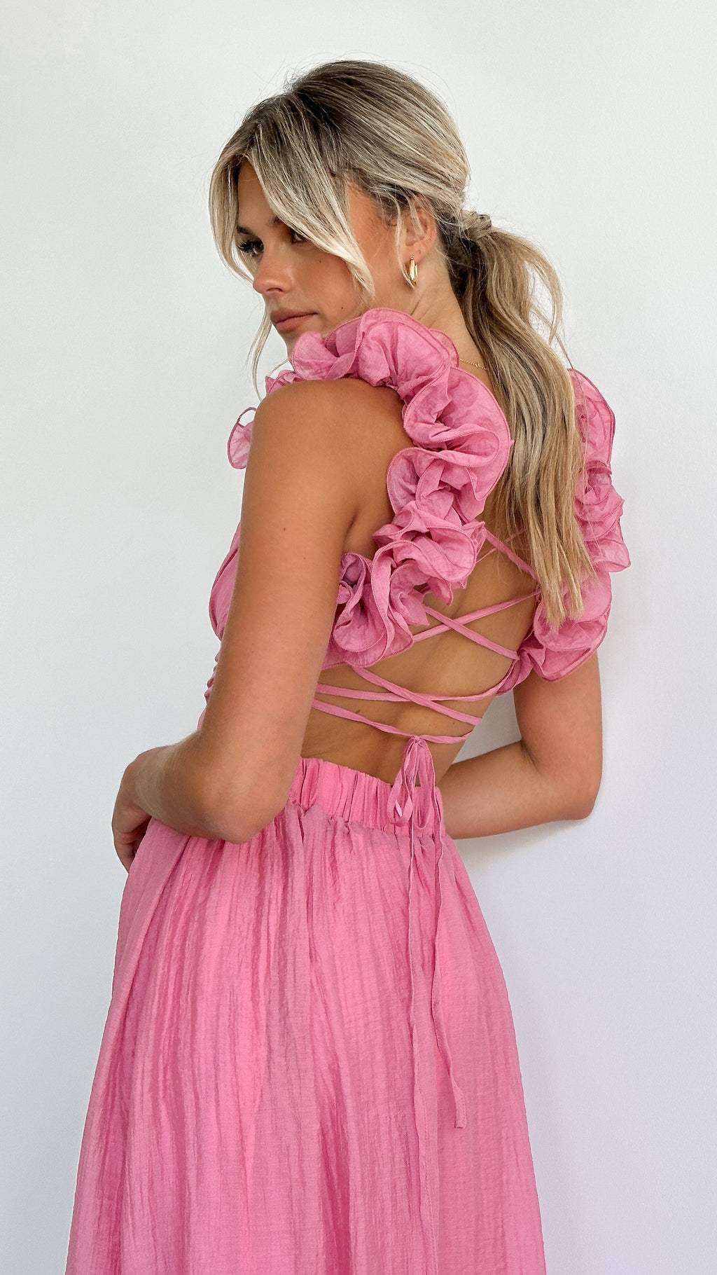 Belle | Luchtige zomerjurk elegant getailleerd bruiloft