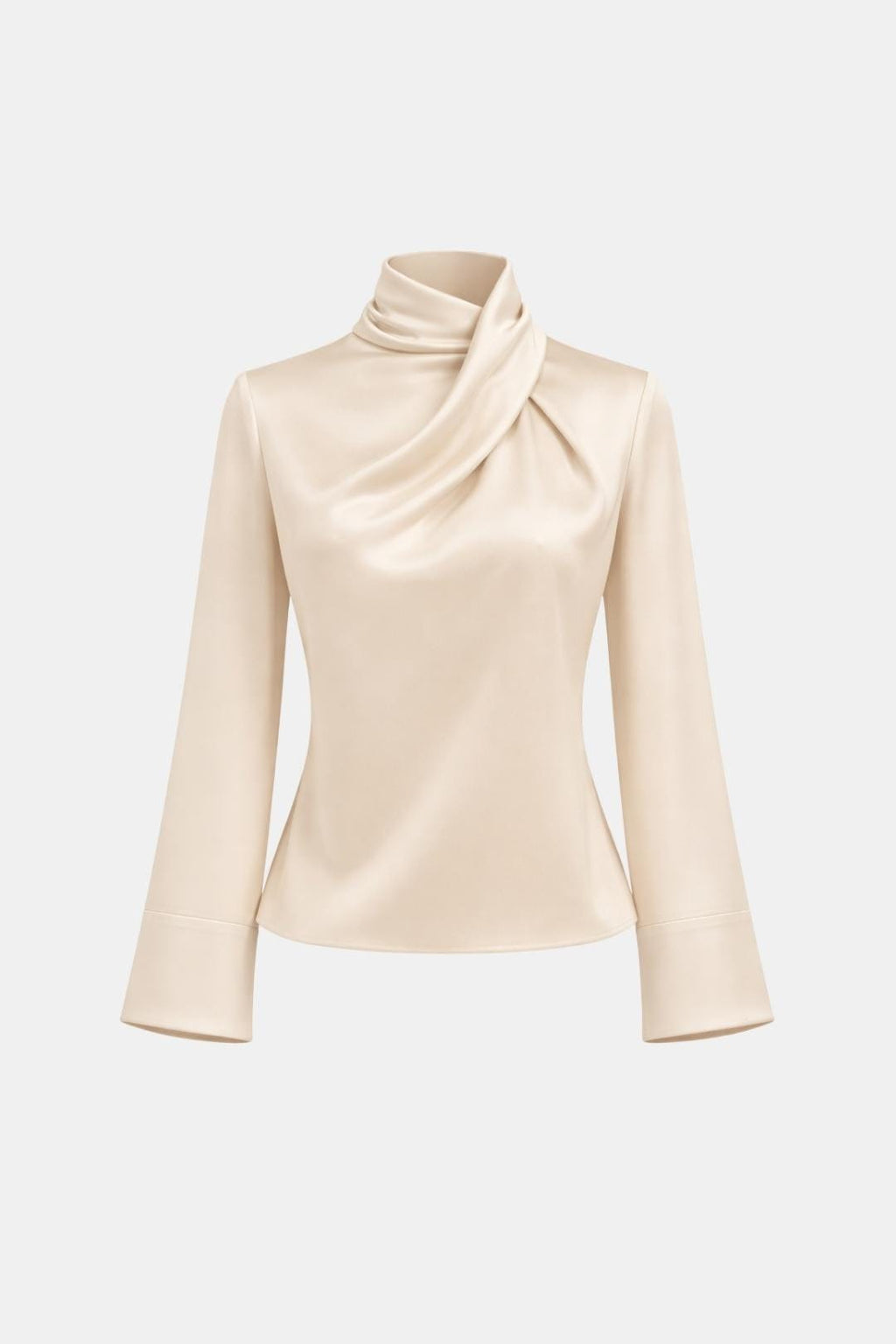 Ravella | Elegant blouse dames top col gedrapeerd