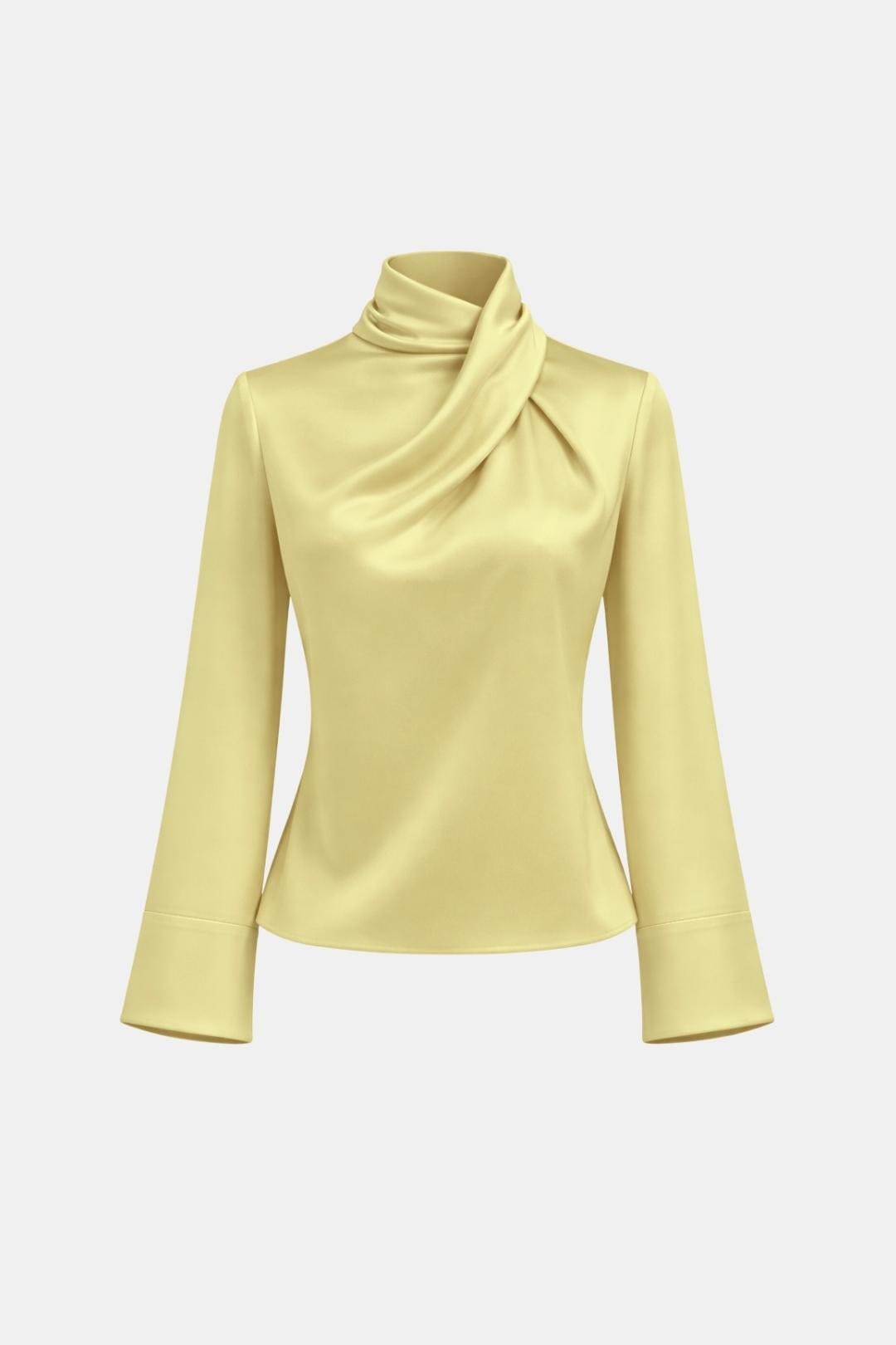 Ravella | Elegant blouse dames top col gedrapeerd