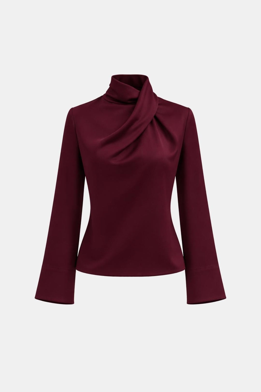 Ravella | Elegant blouse dames top col gedrapeerd