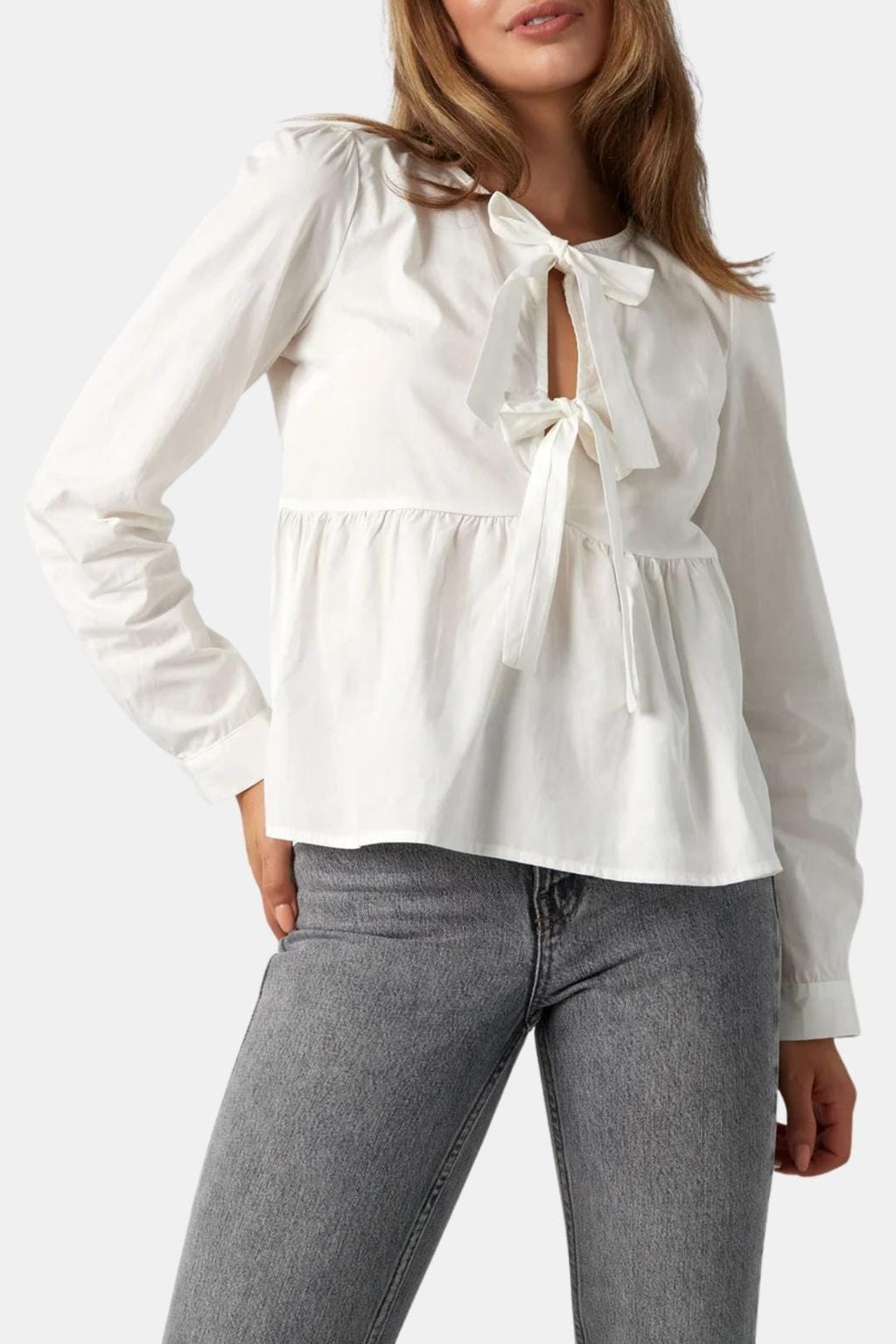 Salem | Elegant Blouse Dames Top Chic