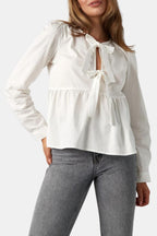 Salem | Elegant Blouse Dames Top Chic
