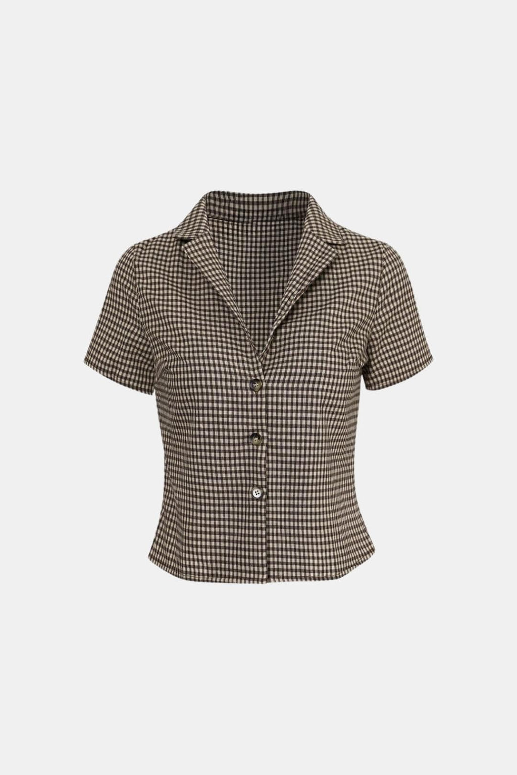 Sariva | Chic blouse dames top print getailleerd
