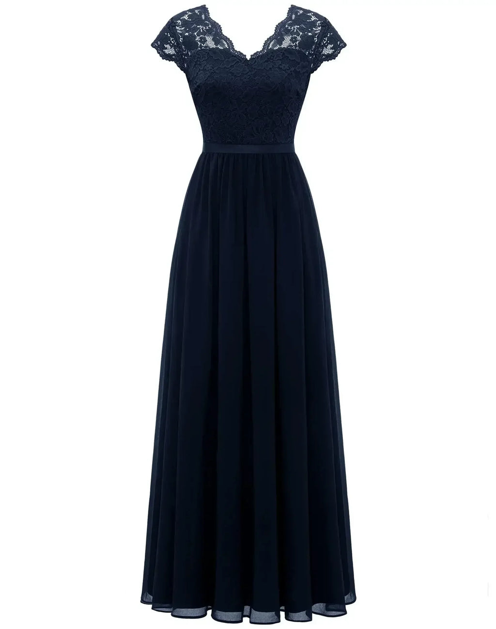 Diane | Elegante kanten maxi jurk bruiloft avond