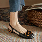 Jazmynnia | Elegant slingback flats dames instapschoenen
