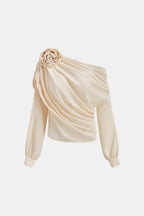 Selina | Elegant Off Shoulder Blouse Dames Top Chic
