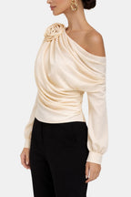 Selina | Elegant Off Shoulder Blouse Dames Top Chic