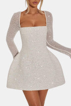 Sevyn | Elegante mini-corsetjurk met glitters