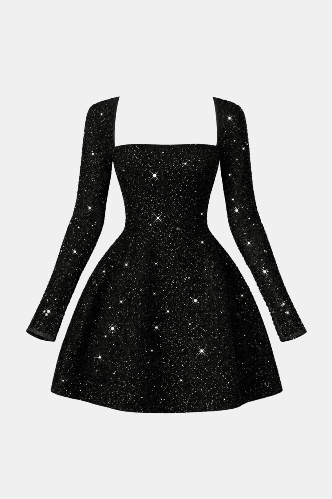 Sevyn | Elegante mini-corsetjurk met glitters