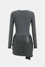 Shaira | Chic Mini Jurk Aansluitend Rok Set