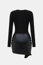 Shaira | Chic Mini Jurk Aansluitend Rok Set