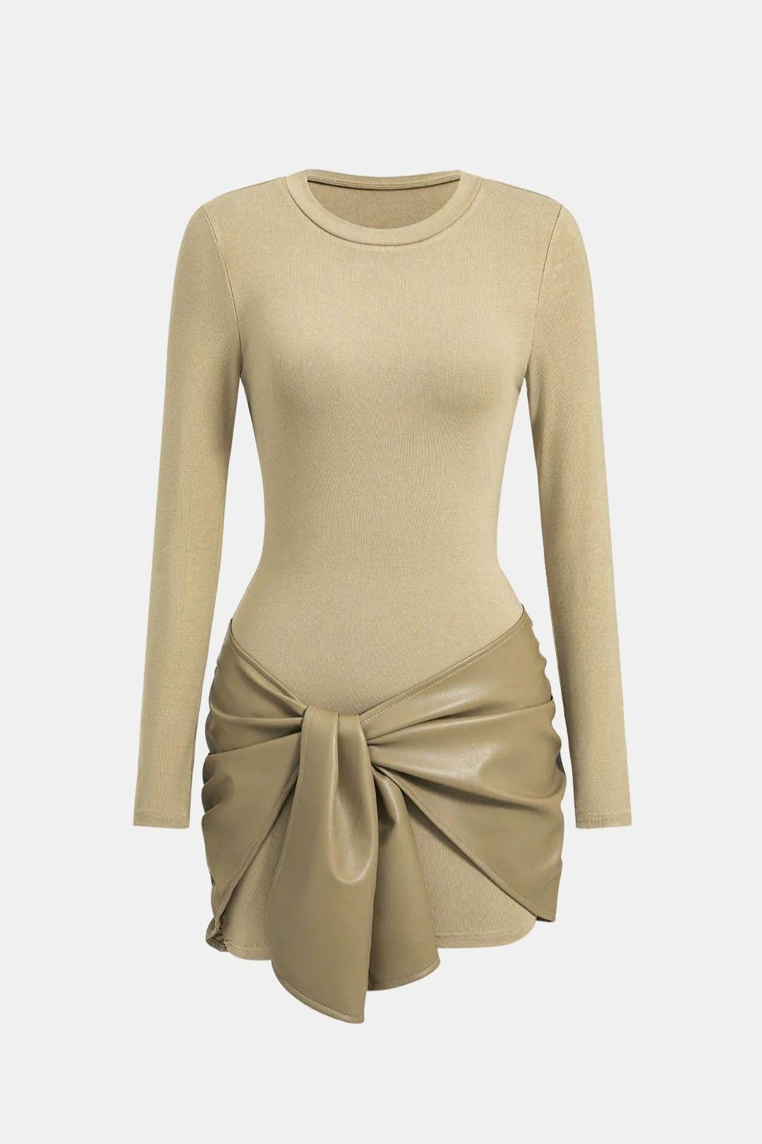 Shaira | Chic Mini Jurk Aansluitend Rok Set