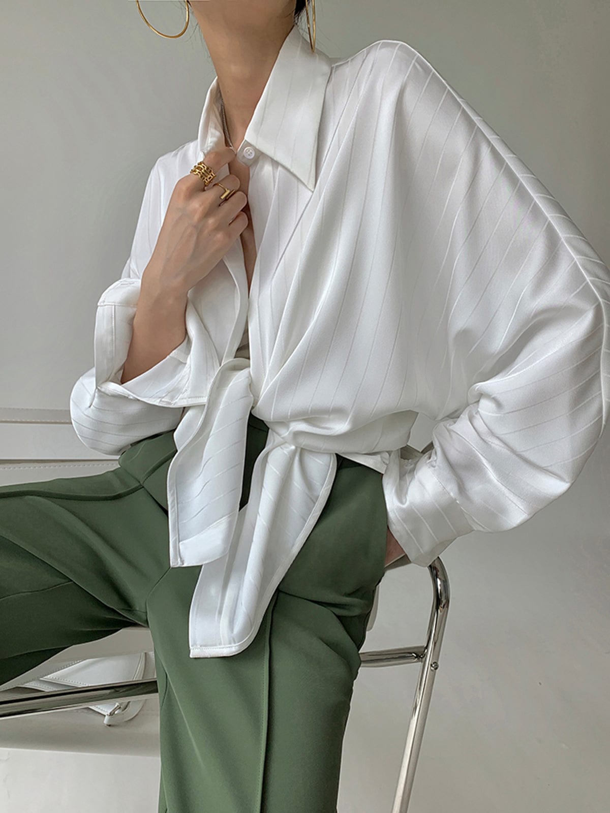 Sierra | Comfortabel blouse dames top casual minimalistisch