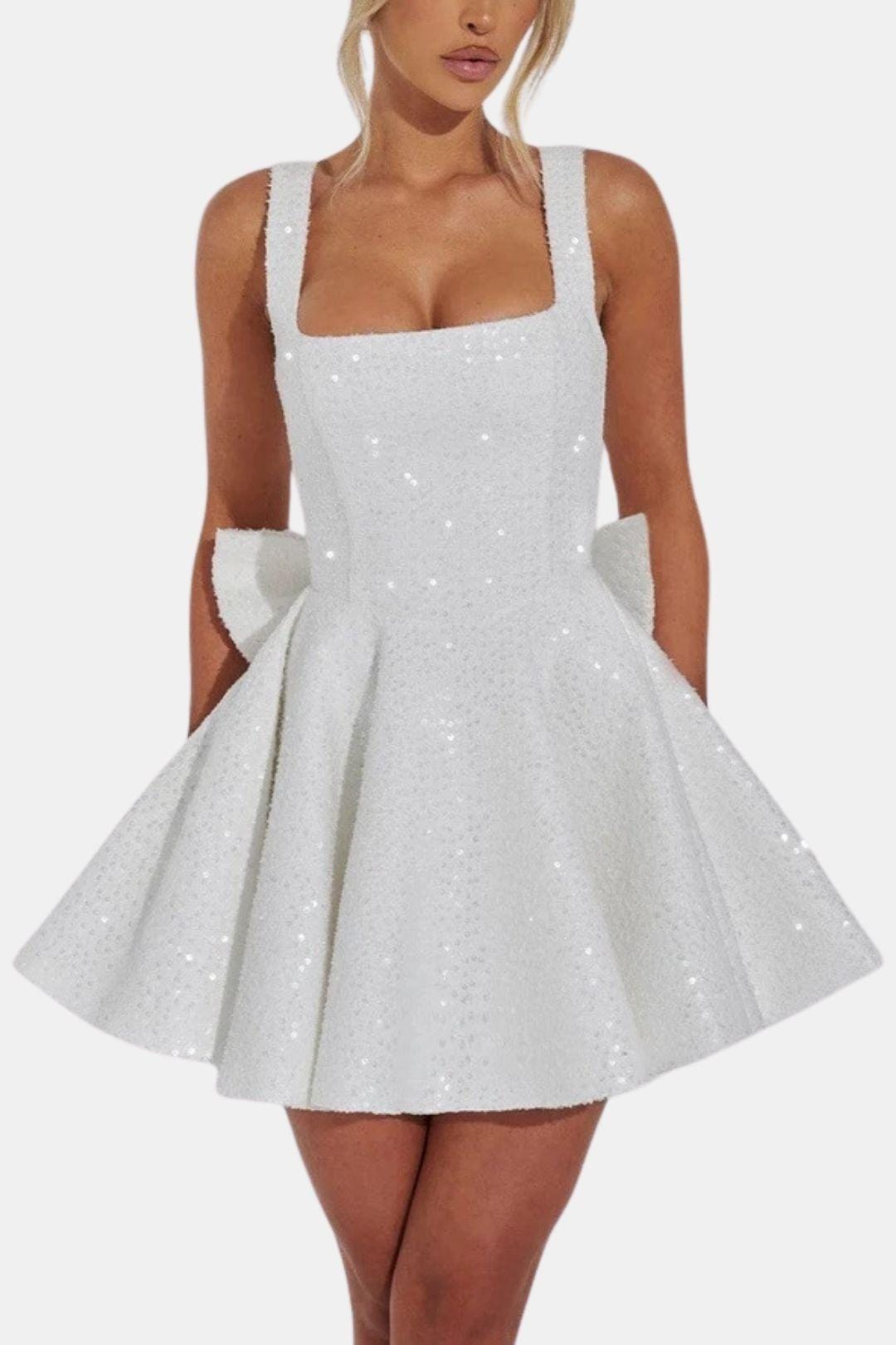 Tori | Luchtig Mini Skater Dress Casual Look
