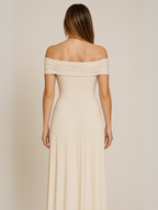 Arden | Plissé maxi jurk elegant bruiloft
