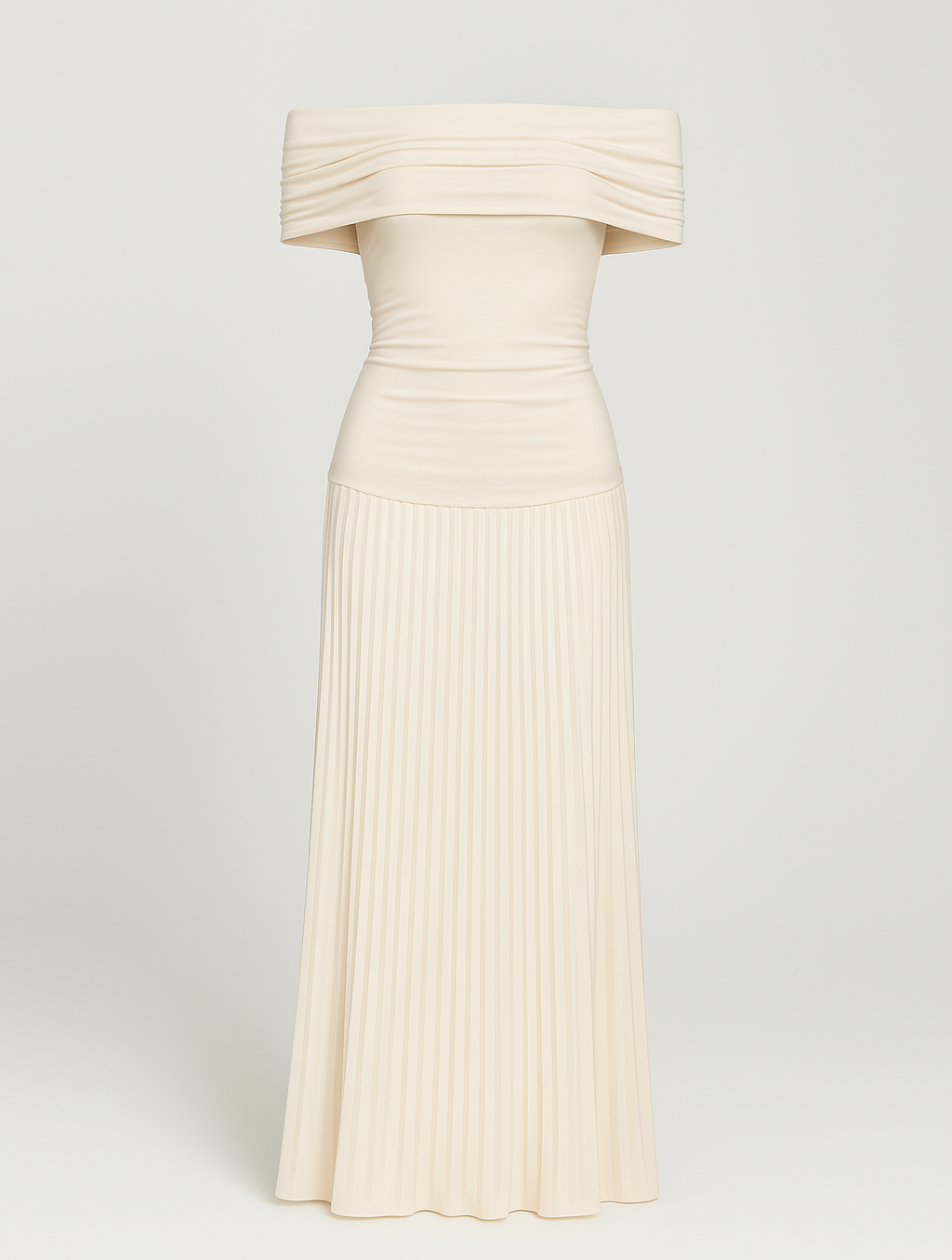 Arden | Plissé maxi jurk elegant bruiloft
