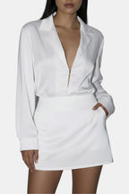 Valetta | Elegant Blouse Dames Top Strikdetail