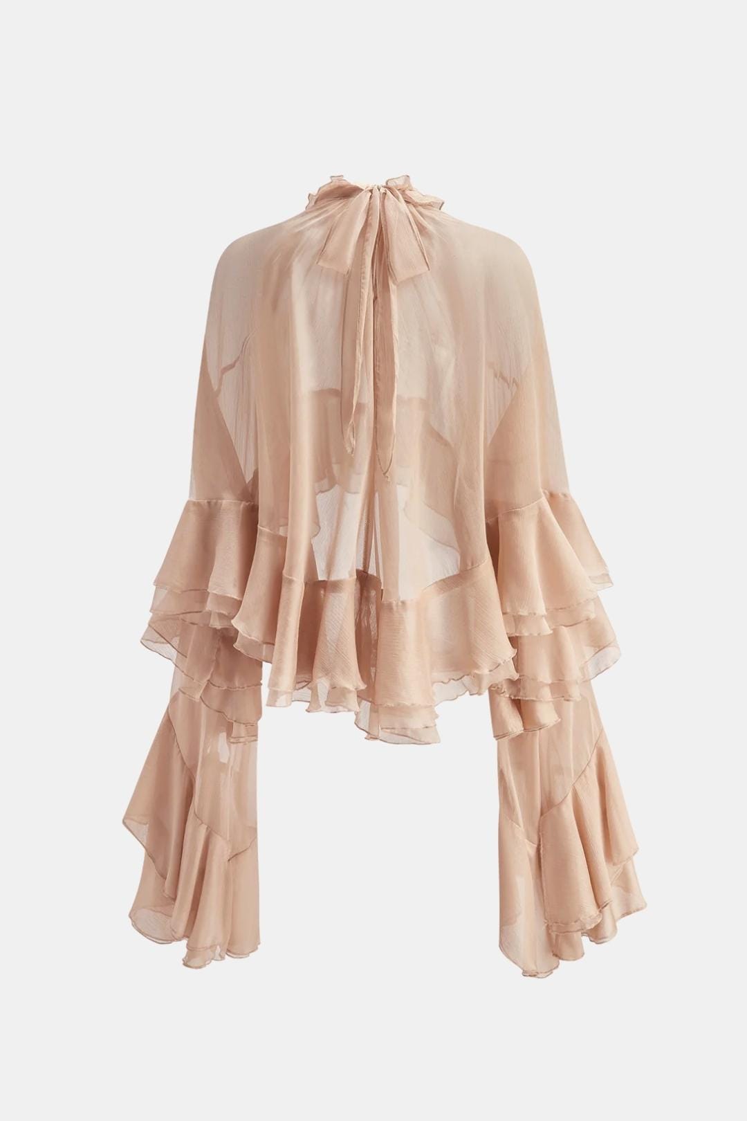 Zavina | Elegant Blouse Dames Top Ruffle Chic