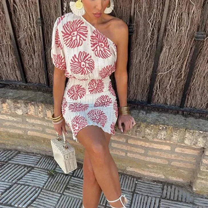 Lisette | Luchtige zomerjurk elegant wit casual