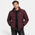 Men’s Velvet-Lined Padded Jacket – Warm Casual Autumn & Winter Coat