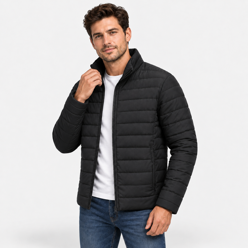 Men’s Winter Padded Coat – Warm Casual Outdoor Jacket