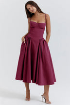 Lark | Stijlvolle lange jurk vintage elegant avond
