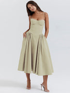 Lark | Stijlvolle lange jurk vintage elegant avond