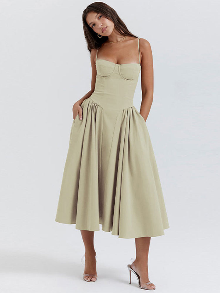 Lark | Stijlvolle lange jurk vintage elegant avond