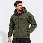 Men’s Hooded Softshell Outdoor Jacket