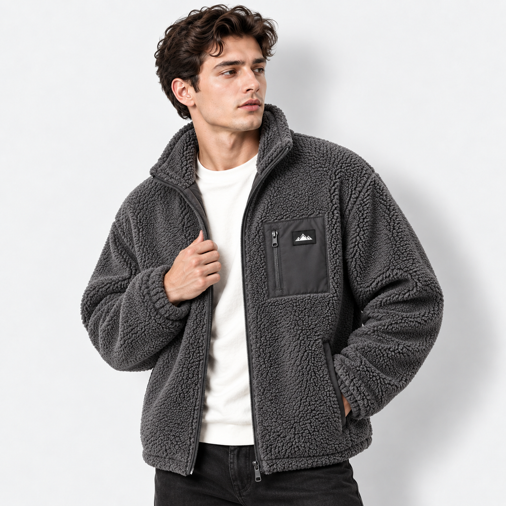 Men’s Warm Puffer Jacket Coat