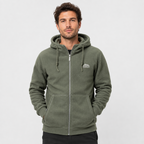 Men's Thickened Polar Fleece Hooded Cardigan Jacket