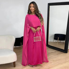 Caroline | Cape maxi jurk elegant bruiloft
