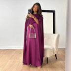 Caroline | Cape maxi jurk elegant bruiloft