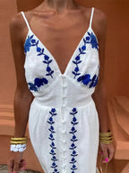 Gardenia | Luchtige zomerjurk vloeiend elegant bruiloft
